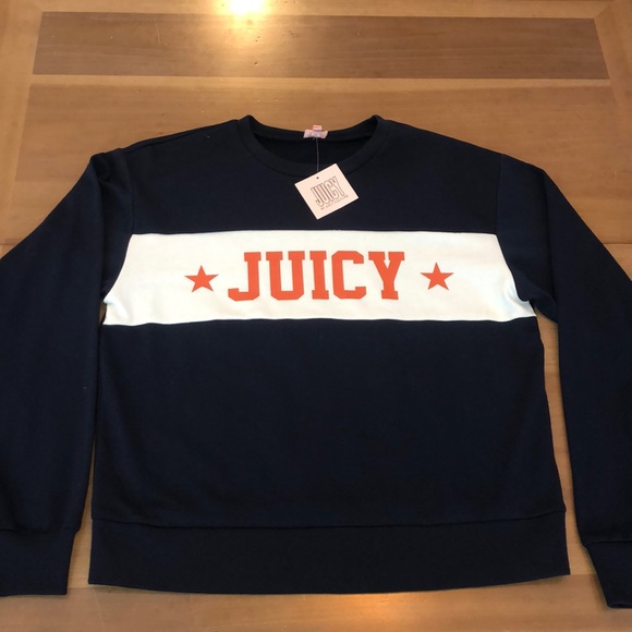 Juicy Couture Tops - New Juicy Couture Lightweight Sweatshirt Medium